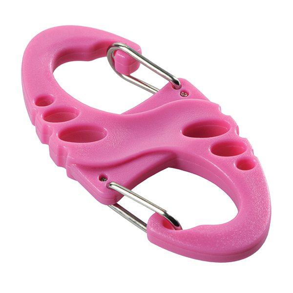 M-Tac карабін S-Hook пластиковий Pink