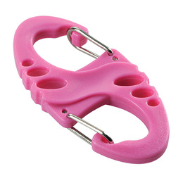 M-Tac карабін S-Hook пластиковий Pink