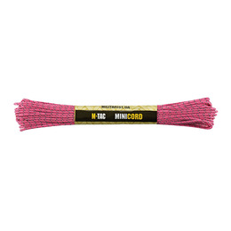 M-Tac паракорд Minicord 15m Reflective Neon Pink