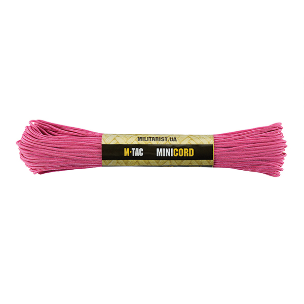 M-Tac паракорд Minicord 30m Neon Pink