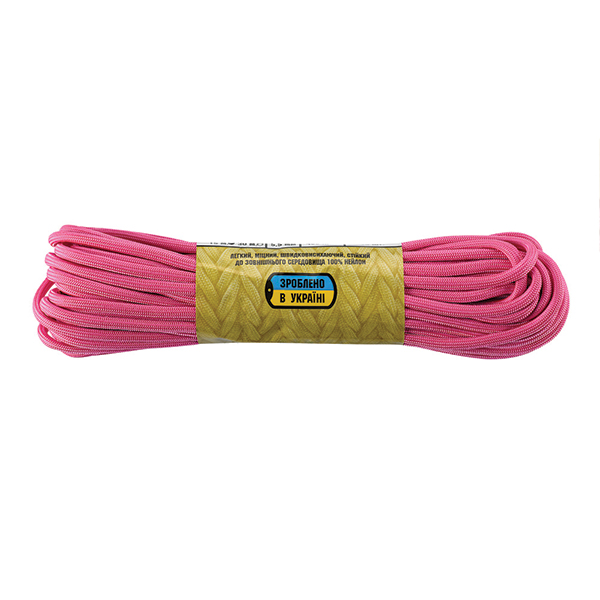 M-Tac паракорд PowerCord1000 15m Pink. Фото 2