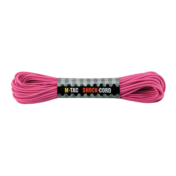 M-Tac паракорд Shock-Cord 3 mm 15m Neon Pink