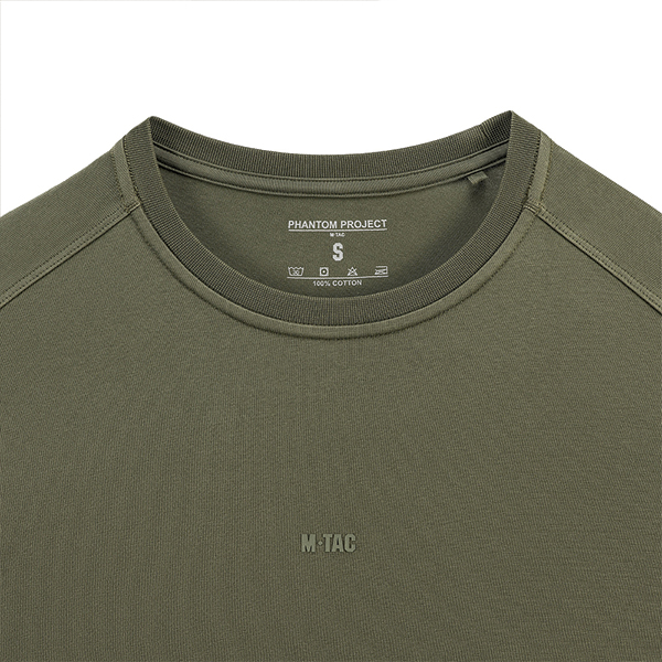 Phantom Project/M-Tac футболка Long Sleeve Cotton Hard (GD) Olive. Фото 5