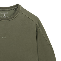 Phantom Project/M-Tac футболка Long Sleeve Cotton Hard (GD) Olive. Фото 3