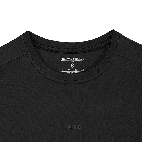 Phantom Project/M-Tac футболка Trapeze Cotton Hard Black. Фото 5