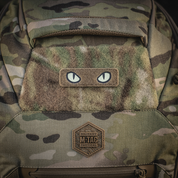 M-Tac нашивка Cat Eyes (type 2) Laser Cut Coyote/GID. Фото 4