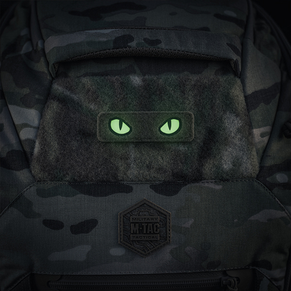 M-Tac нашивка Cat Eyes (type 2) Laser Cut Coyote/GID. Фото 5