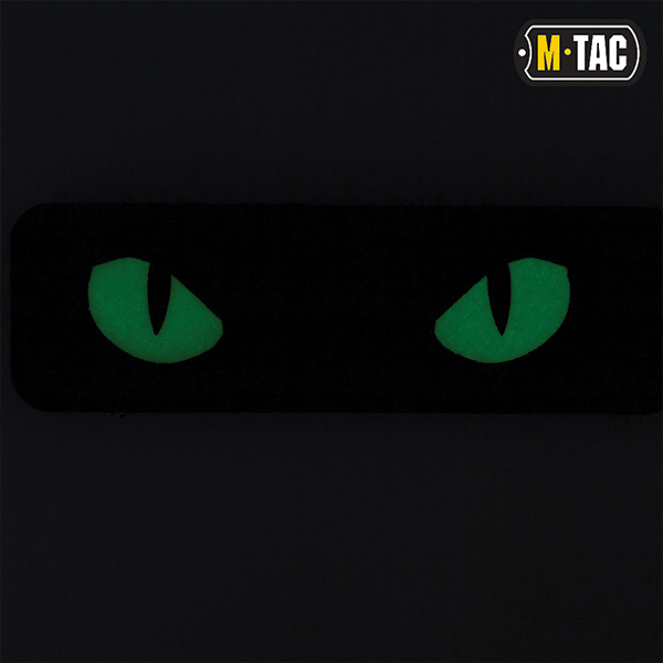 M-Tac нашивка Cat Eyes Laser Cut Coyote/GID. Фото 3