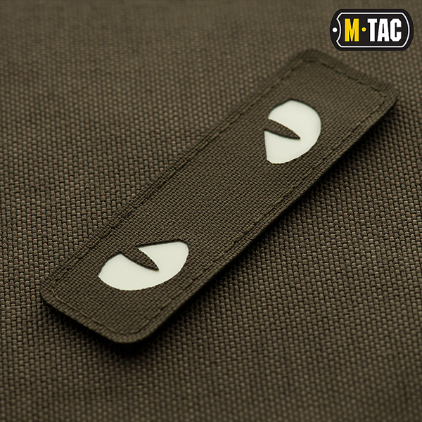 M-Tac нашивка Cat Eyes Laser Cut Ranger Green/GID. Фото 4