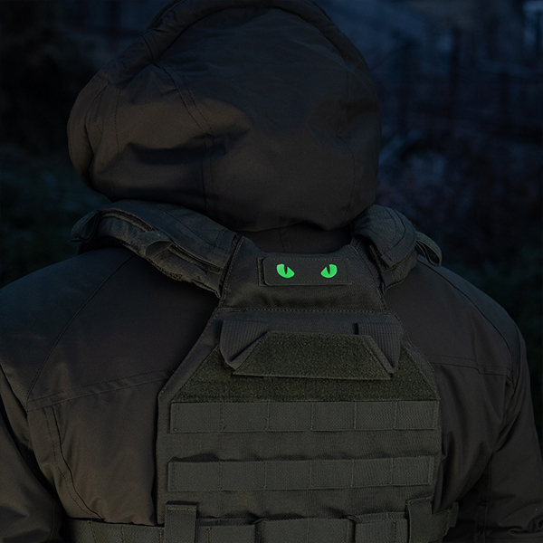 M-Tac нашивка Cat Eyes Laser Cut Ranger Green/GID. Фото 5