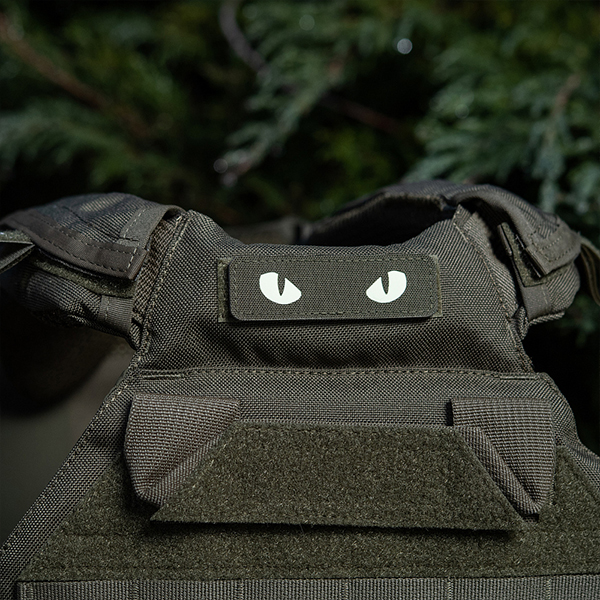M-Tac нашивка Cat Eyes Laser Cut Ranger Green/GID. Фото 7