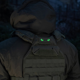 M-Tac нашивка Cat Eyes Laser Cut Ranger Green/GID. Фото 5