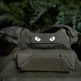 M-Tac нашивка Cat Eyes Laser Cut Ranger Green/GID. Фото 7