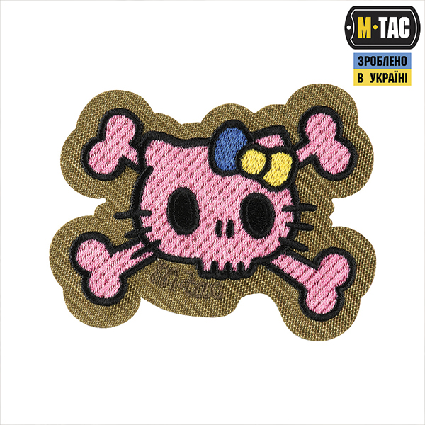 M-Tac нашивка KITTY (вишивка) Pink/Coyote