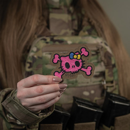 M-Tac нашивка KITTY (вишивка) Pink/Coyote. Фото 3