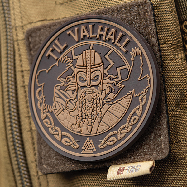 M-Tac нашивка Til Valhall PVC Coyote	. Фото 2