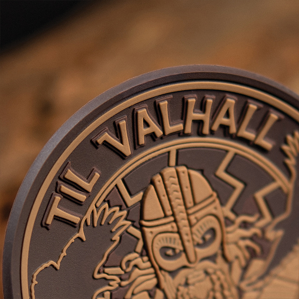 M-Tac нашивка Til Valhall PVC Coyote	. Фото 3