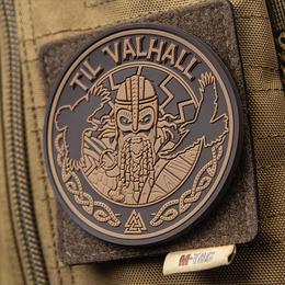 M-Tac нашивка Til Valhall PVC Coyote	
