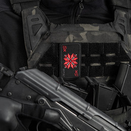 M-Tac нашивка Вишиванка (вишивка) Black/Red	