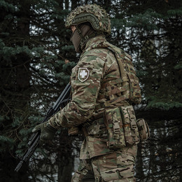 M-Tac нашивка Хрест ЗСУ (вишивка) Multicam. Фото 5