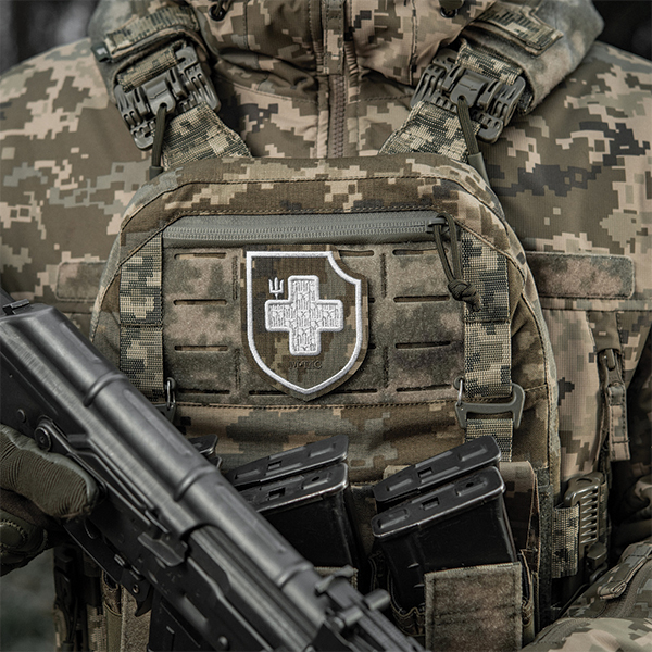 M-Tac нашивка Хрест ЗСУ (вишивка) MМ14. Фото 10