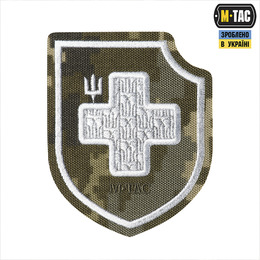 M-Tac нашивка Хрест ЗСУ (вишивка) MМ14