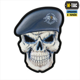 M-Tac нашивка Череп у береті (Сили Спеціальних Операцій)	