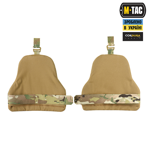 M-Tac плечовий захист з балістичними пакетами 1А для Cuirass QRS Multicam. Фото 2