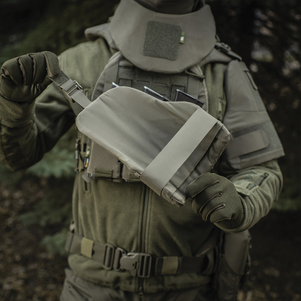 M-Tac плечовий захист з балістичними пакетами 1А для Cuirass QRS Ranger Green. Фото 12
