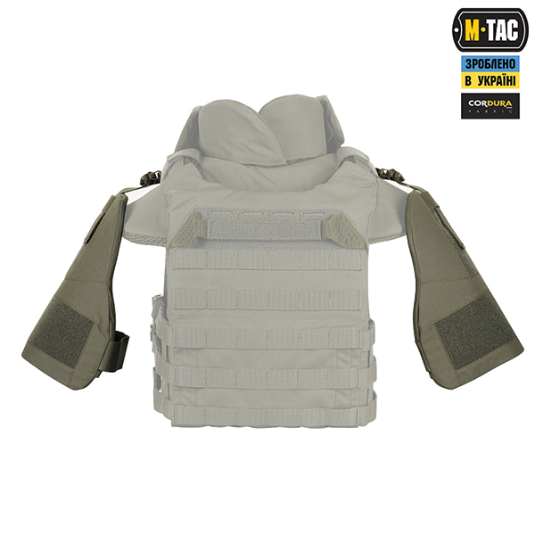 M-Tac плечовий захист з балістичними пакетами 1А для Cuirass QRS Ranger Green. Фото 3