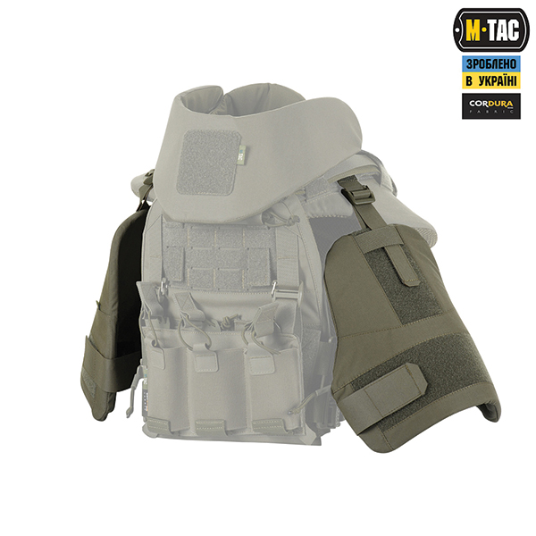 M-Tac плечовий захист з балістичними пакетами 1А для Cuirass QRS Ranger Green. Фото 5