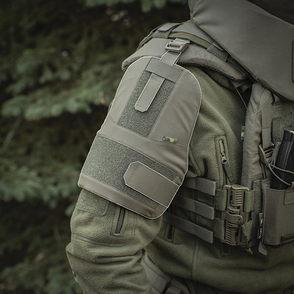 M-Tac плечовий захист з балістичними пакетами 1А для Cuirass QRS Ranger Green. Фото 9