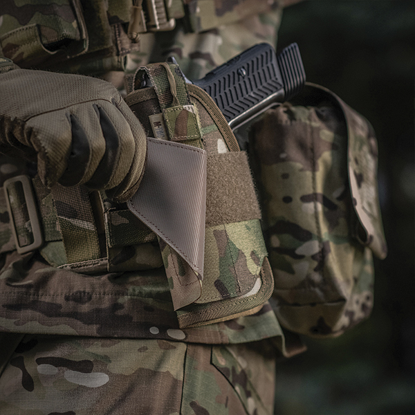 M-Tac кобура універсальна Elite Left Multicam. Фото 19