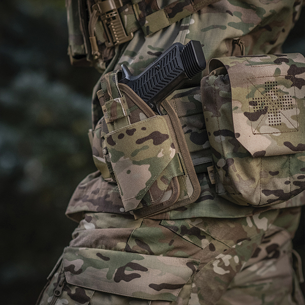 M-Tac кобура універсальна Elite Left Multicam. Фото 20