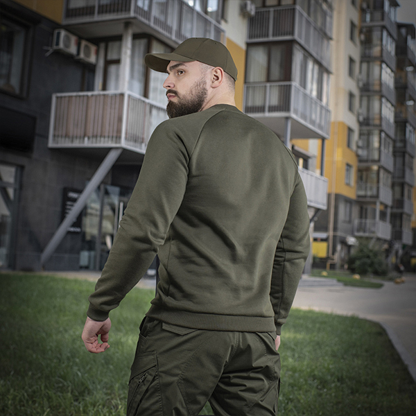 M-Tac світшот Cotton Hard Army Olive. Фото 8