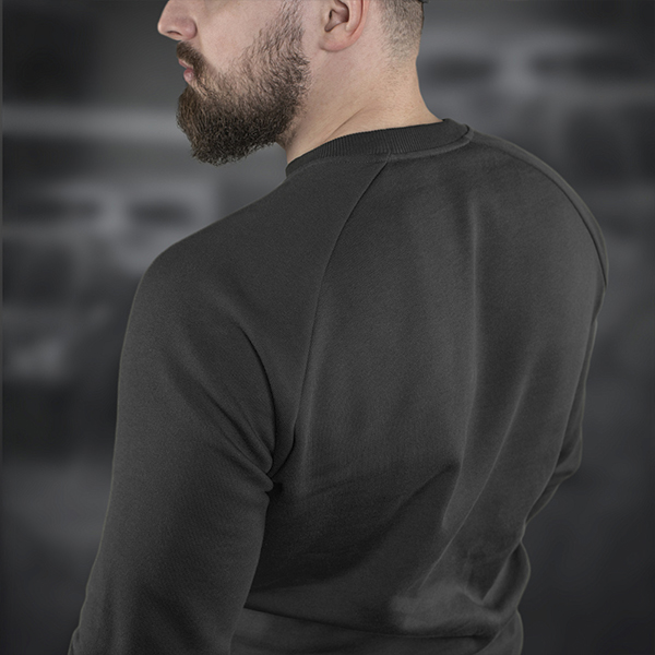 M-Tac світшот Cotton Hard Black. Фото 13