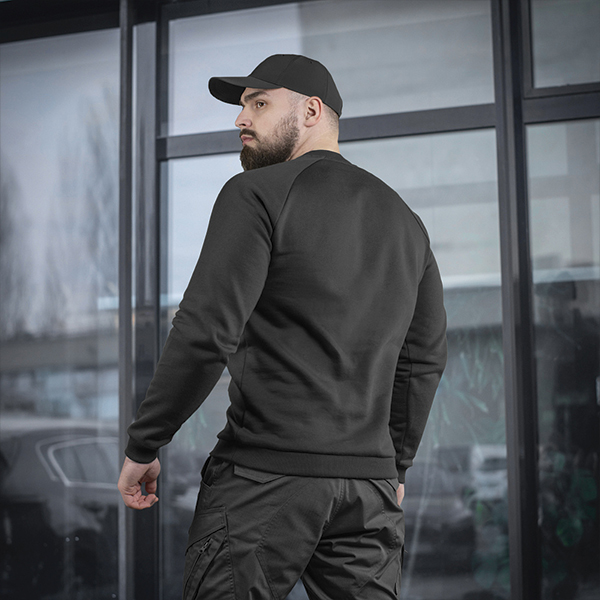 M-Tac світшот Cotton Hard Black. Фото 8
