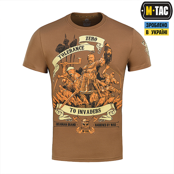 M-Tac футболка Zero Tolerance Coyote Brown. Фото 2