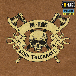 M-Tac футболка Zero Tolerance Coyote Brown. Фото 8