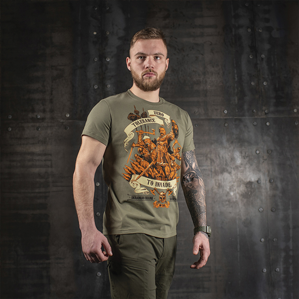 M-Tac футболка Zero Tolerance Light Olive. Фото 11