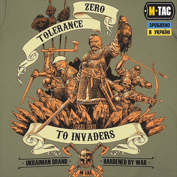 M-Tac футболка Zero Tolerance Light Olive. Фото 9