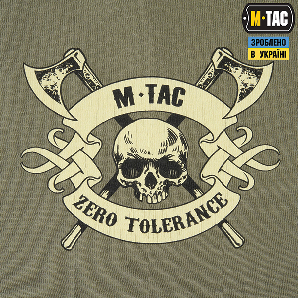M-Tac футболка Zero Tolerance Light Olive. Фото 8