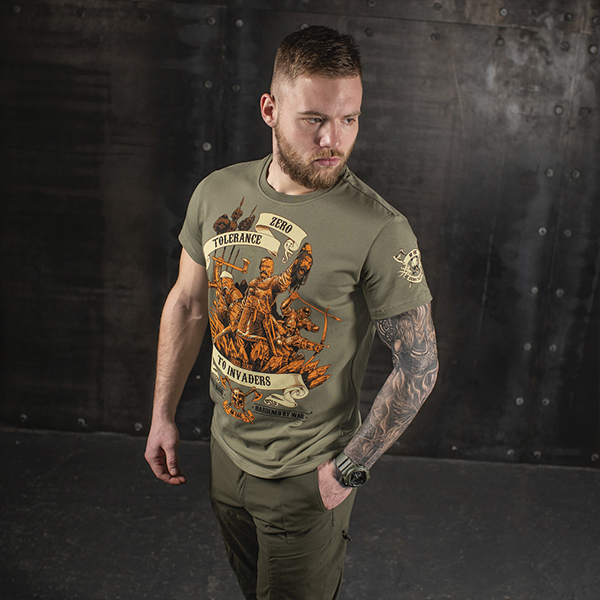 M-Tac футболка Zero Tolerance Light Olive. Фото 7