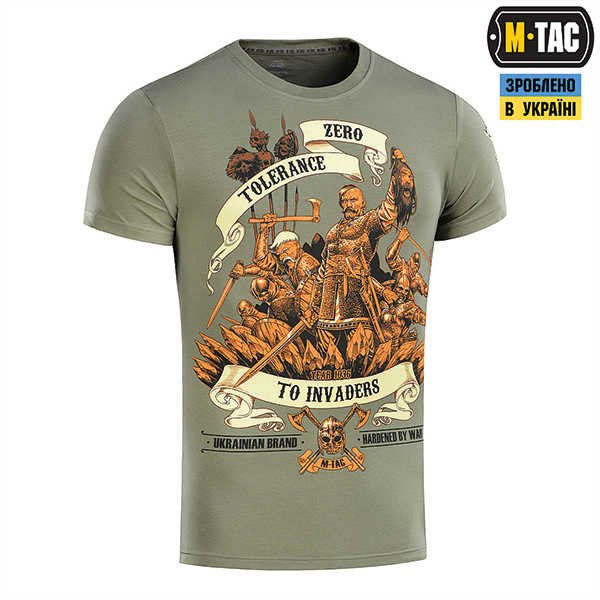 M-Tac футболка Zero Tolerance Light Olive. Фото 3