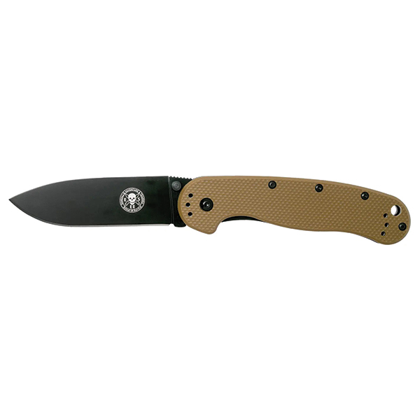 Ніж Esee Knives Avispa Black Blade D2 Nylon Coyote brown. Фото 2