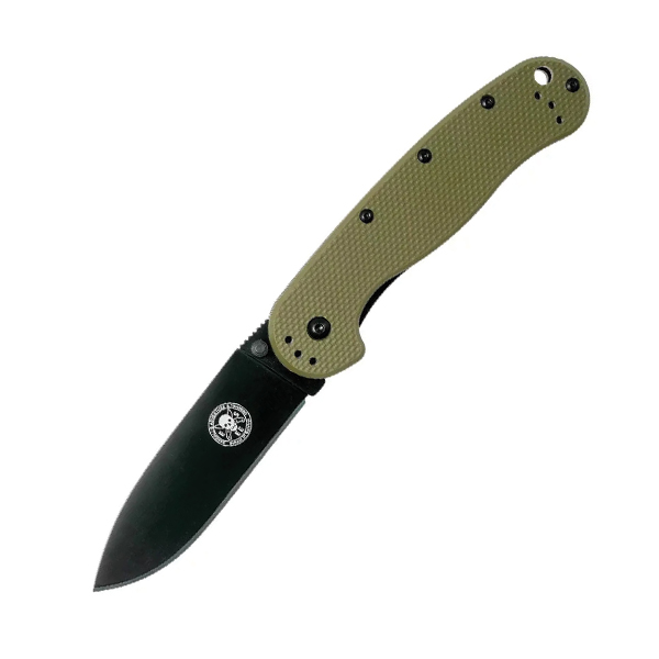 Ніж Esee Knives Avispa Black Blade D2 Nylon OD Green