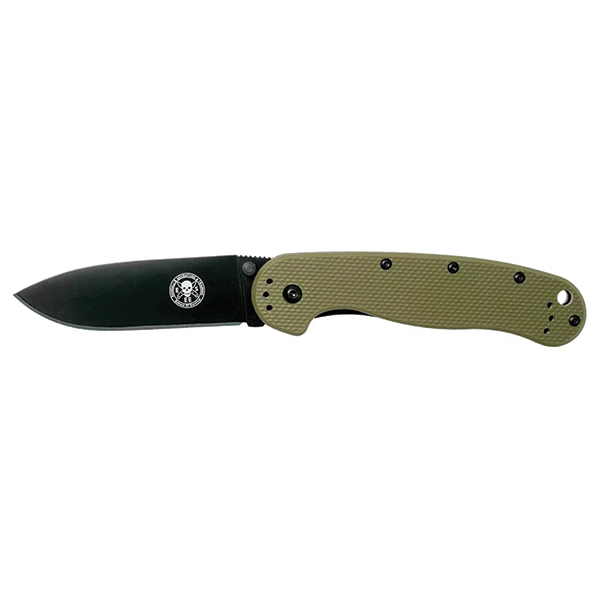Ніж Esee Knives Avispa Black Blade D2 Nylon OD Green. Фото 2