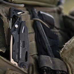 Мультиінструмент Leatherman MUT Black, чохол нейлон. Molle (олива),sight adjuster. Фото 7