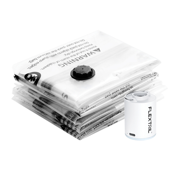 Вакуумні пакети Flextail, розмір S (40х60 см), 4 шт
