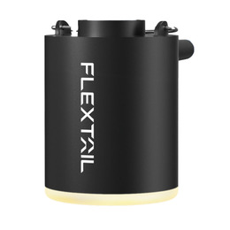 Насос-ліхтар кемпінговий Flextail Tiny Pump Х, чорний із вакуумними пакетами 2 шт (50х70)
